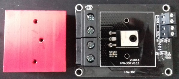 MOSFET disassembled