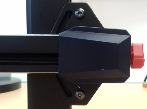 X-axis knob