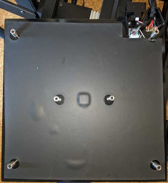 Bedplate underside