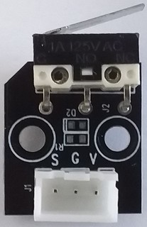 Y-axis limit switch front