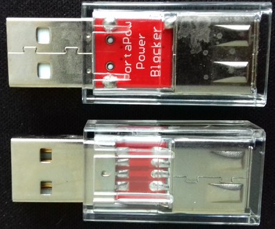 USB power blocker