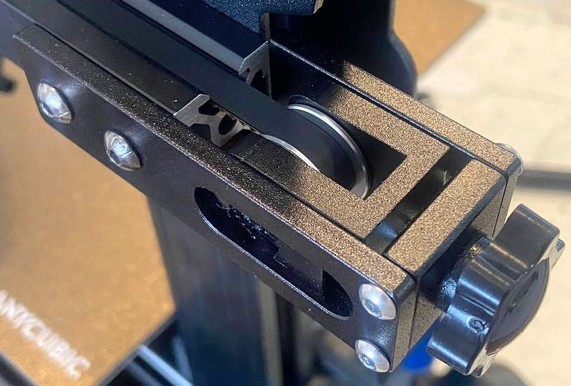 Aluminum x-belt tensioner
