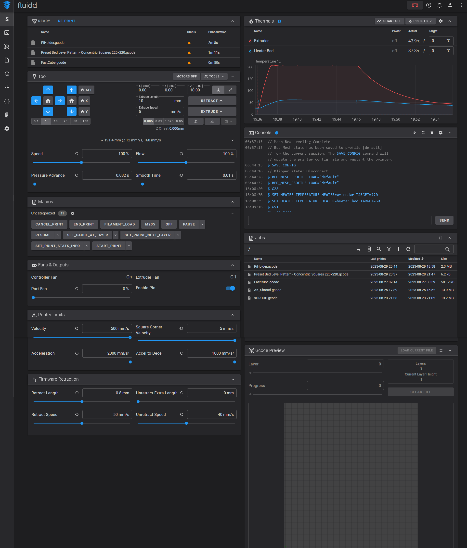 Resonance Compensation - Klipper documentation