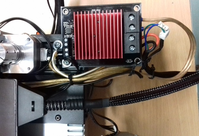 MOSFET mounted